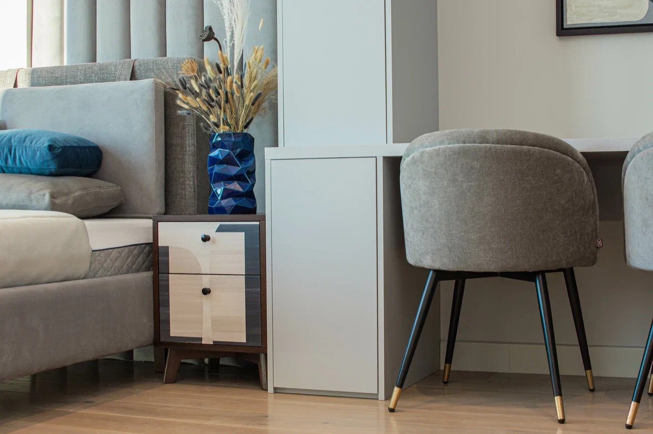 Дизайн интерьера апартаментов в Neva Towers, Москва-Сити (100 м2)