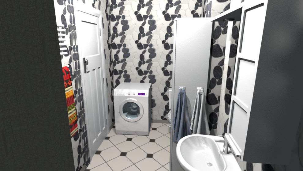 Перепланировка двушки 60м2 в квартиру с большой студией по Фэн-шуй