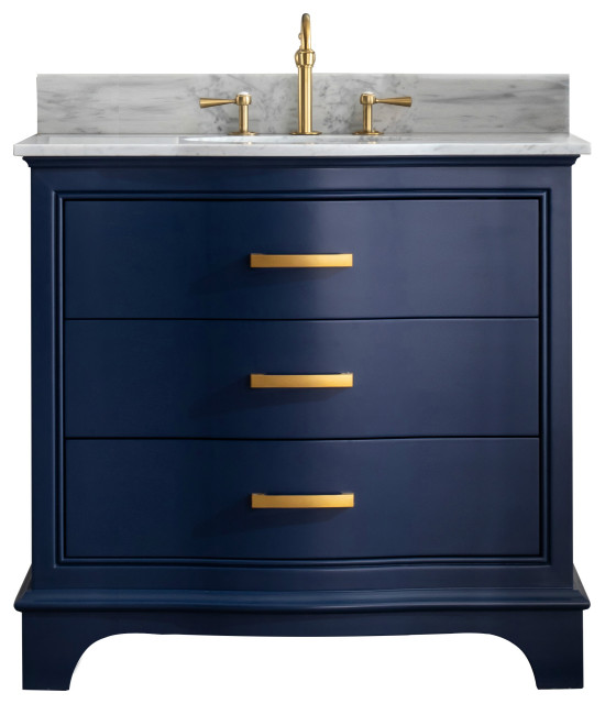 Monroe 36" Bathroom Vanity Transitional Bathroom Vanities And Sink