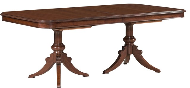 Kincaid Furniture Hadleigh Double Pedestal Dining Table