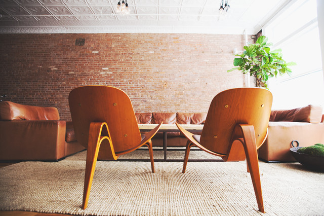SoHo Home Office industrial-living-room