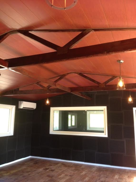 Converting a three car garage into a state of the art sound studio