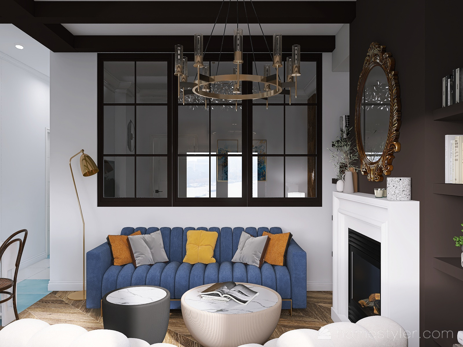 Проект двухкомнатной квартиры для семьи с детьми