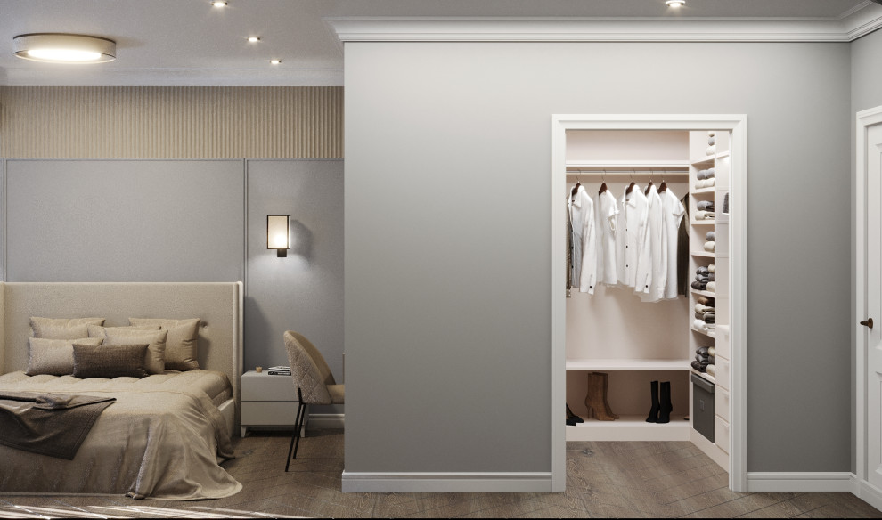 Квартира с элементами неоклассики