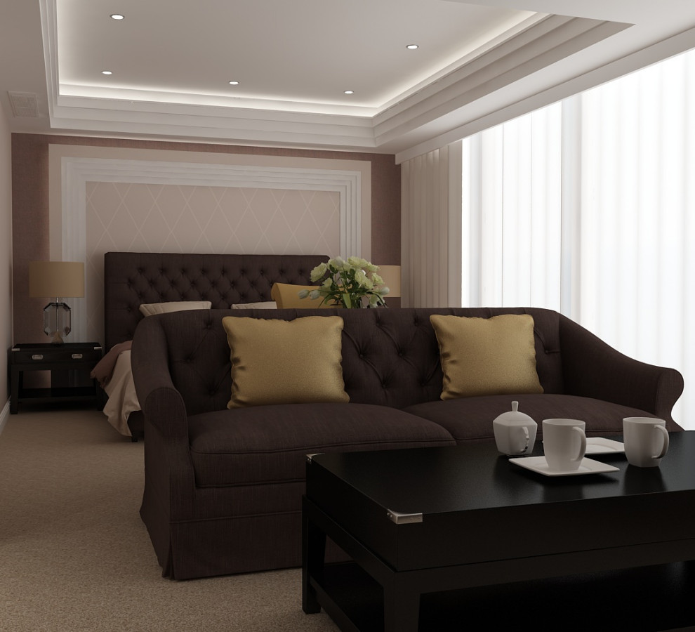 Классический интерьер в гостинице