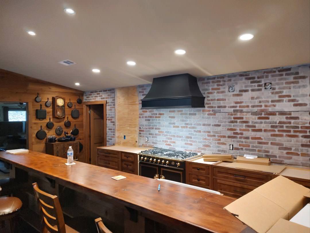 Heart Pine Cabinetry
