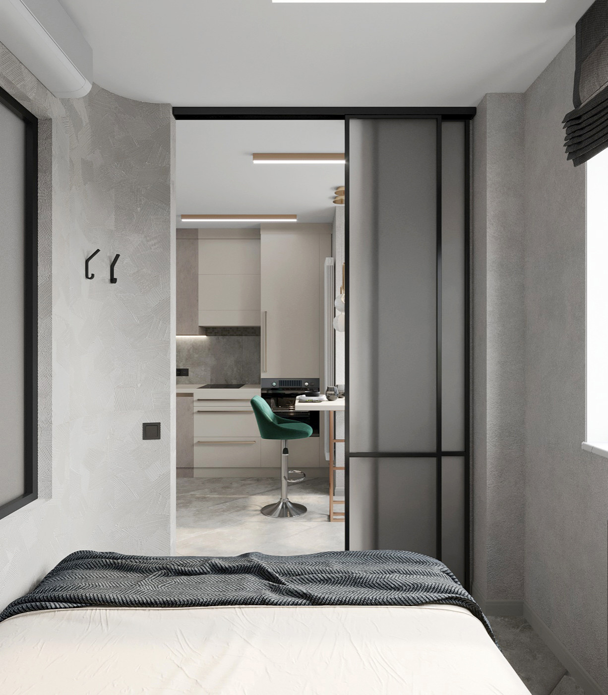 Квартира-студия для требовательного психолога