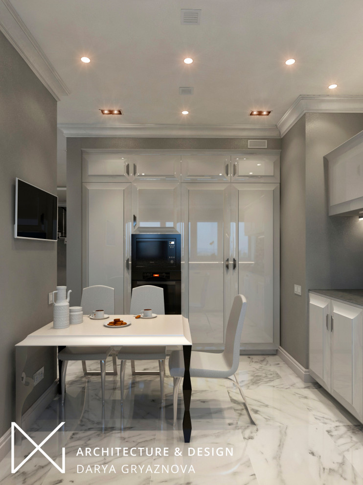 Кухня в городской квартире