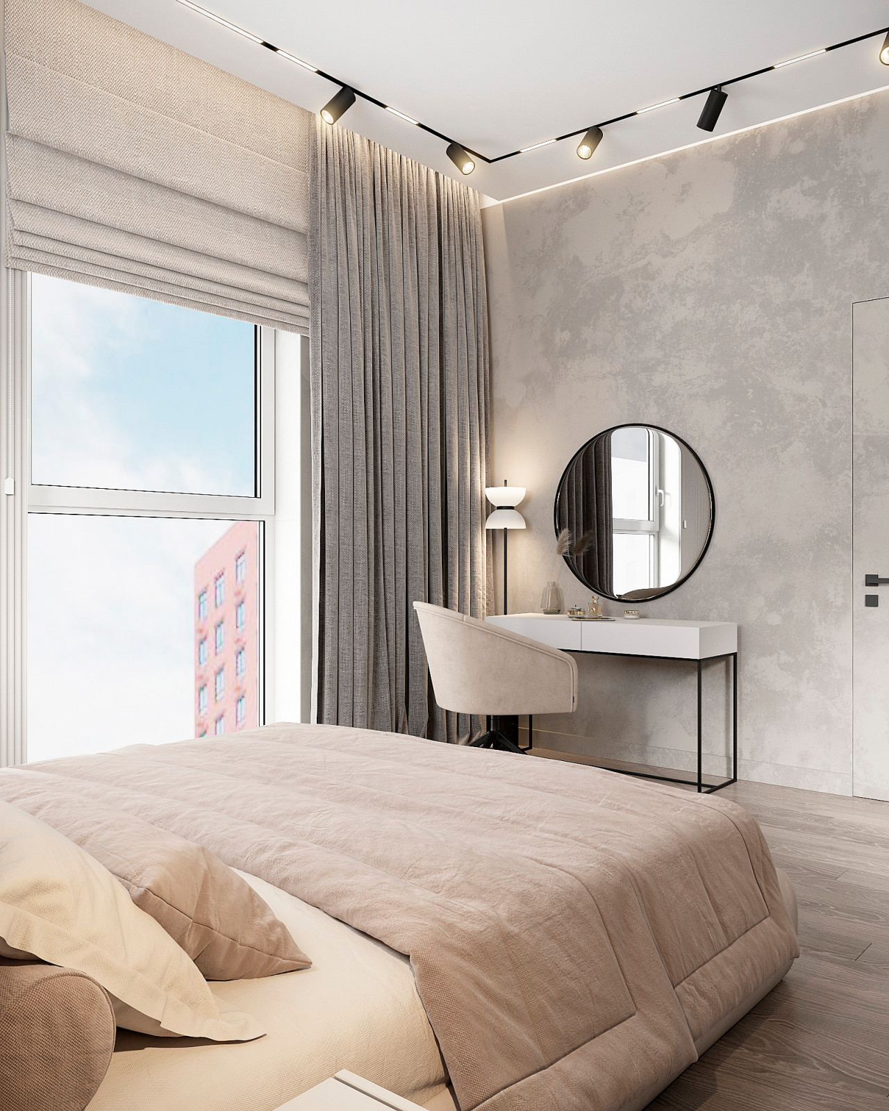 Квартира с вторым светом в современном стиле