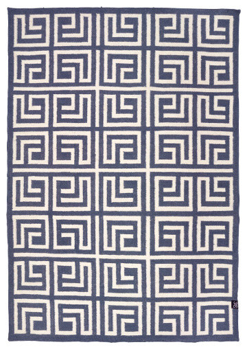 Classic Collection Labyrinth Area Rug, Stormy Weather, 300x200 cm
