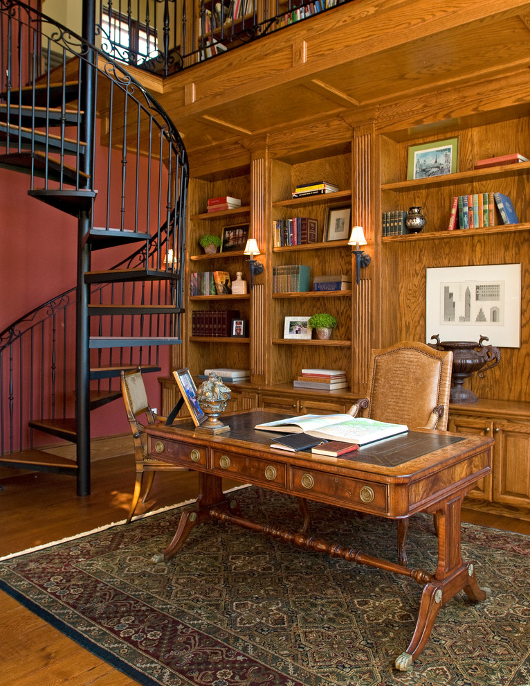 English Country Manor - Traditional - Home Office - Orlando - by Terry ...