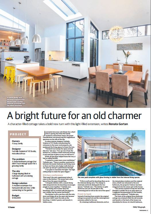 IN THE MEDIA | Daily Telegraph Features