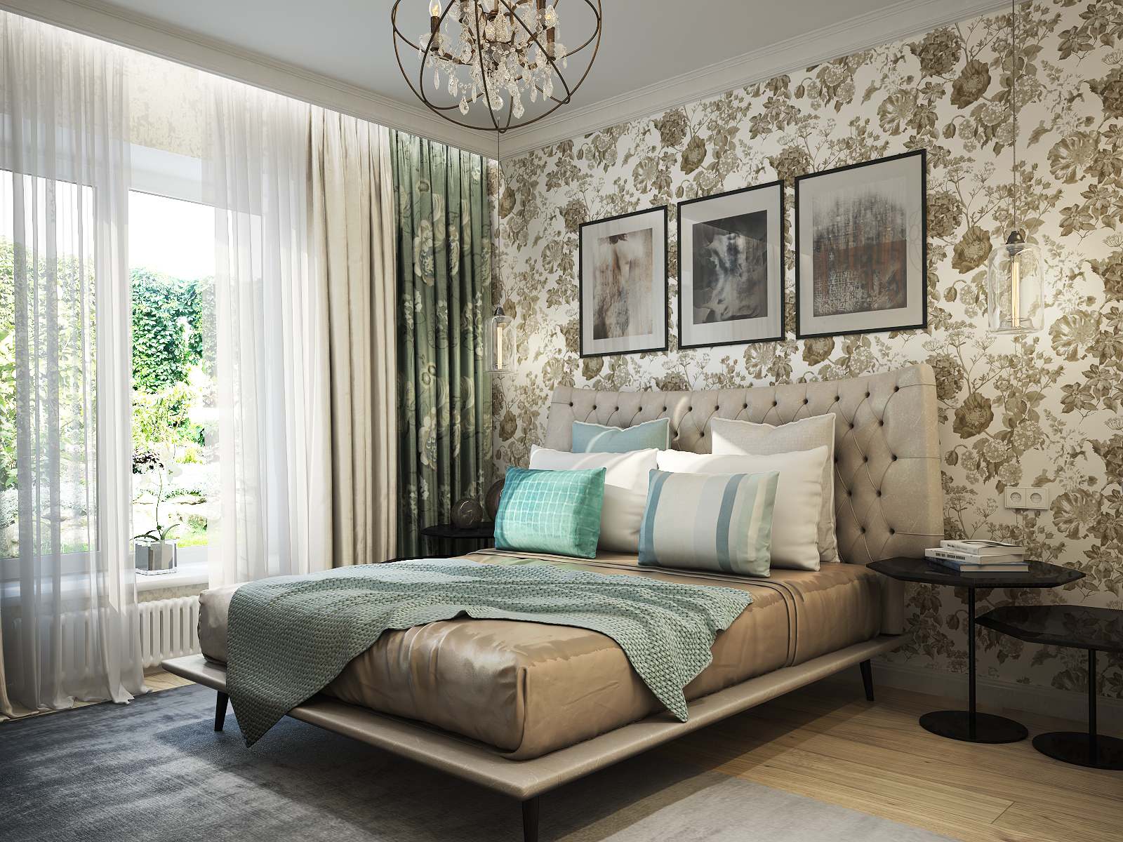 Дом для молодой пары.Спальная гостевая