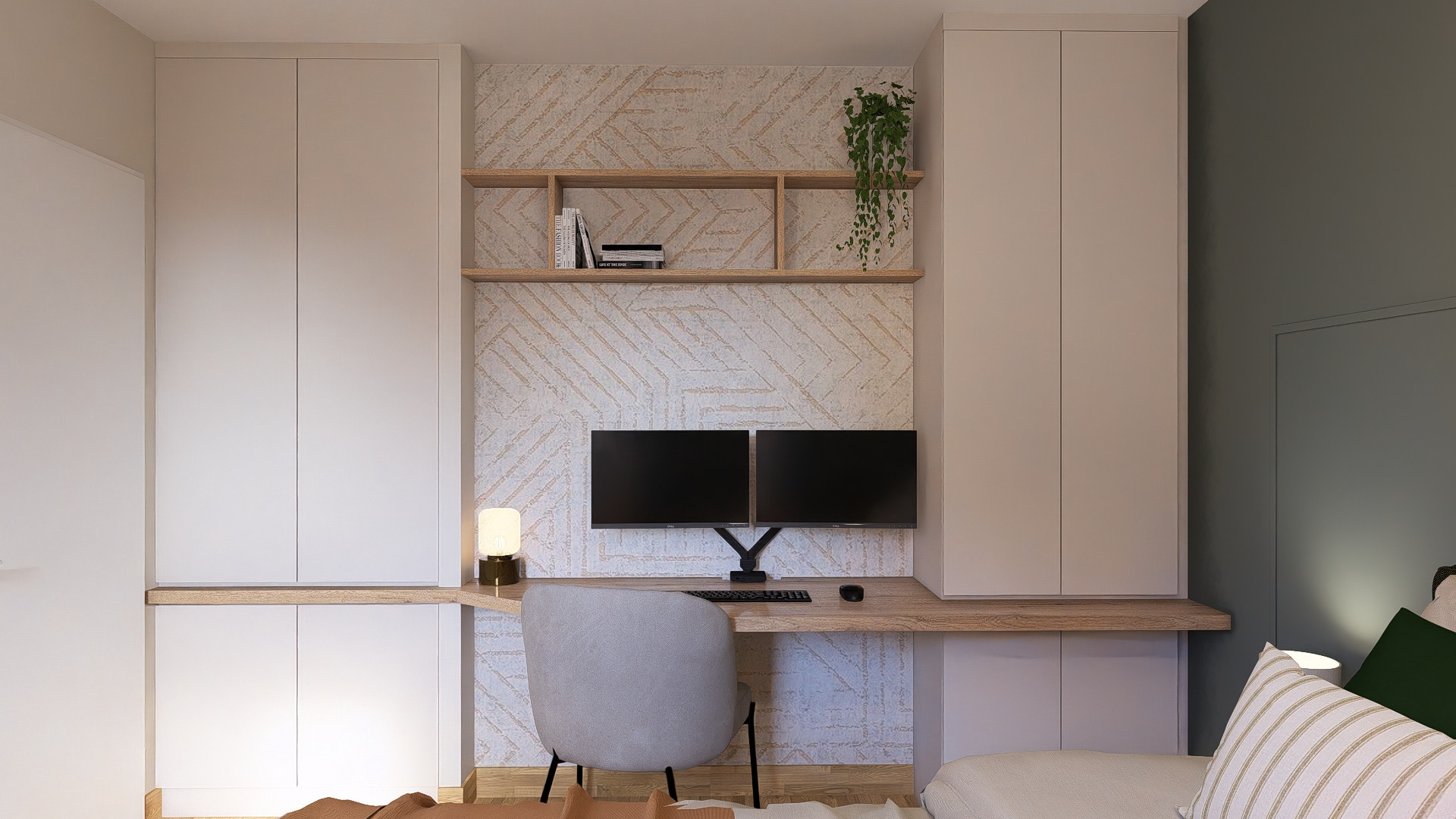 Agencement sur mesure chambre 10m² - Appartement Nantes