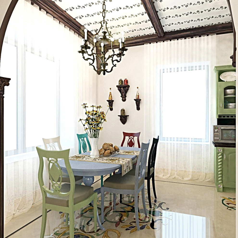 Кухни, столовые.