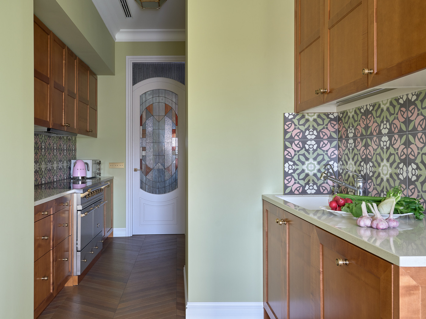 По следам Шехтеля, дизайн квартиры 223м