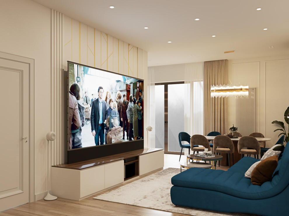 Одноэтажный дом в Подмосковье