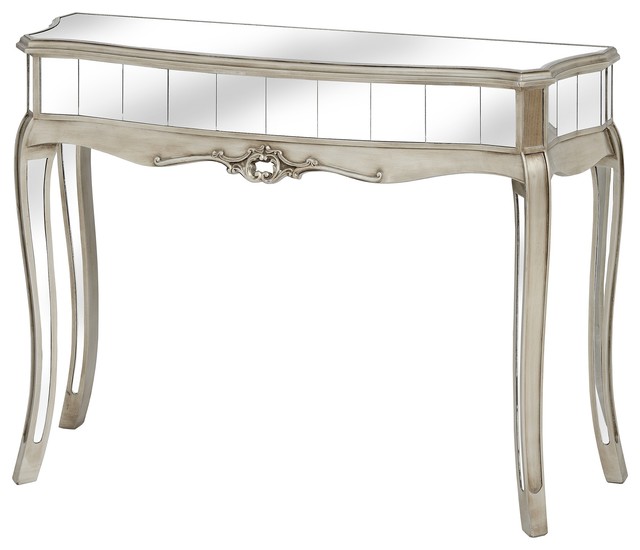 Argente Mirrored Console Table