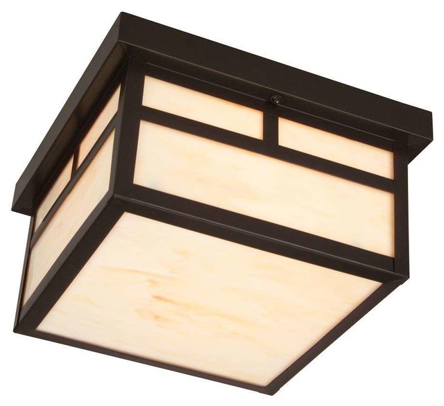 Flushmount Outdoor Ceiling Light