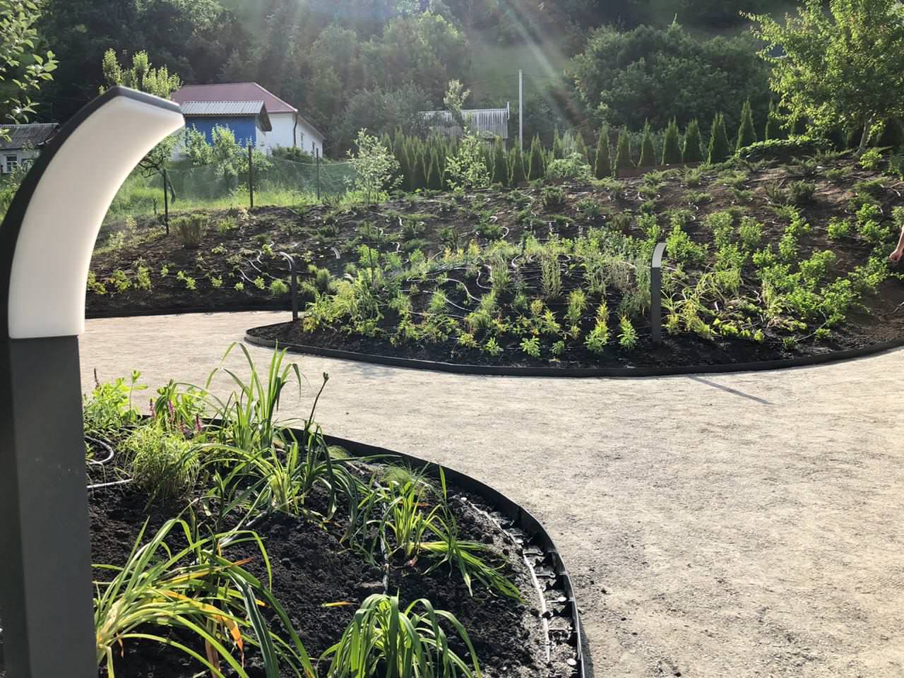 Сад на холмах - по мотивам Пита Удольфа.