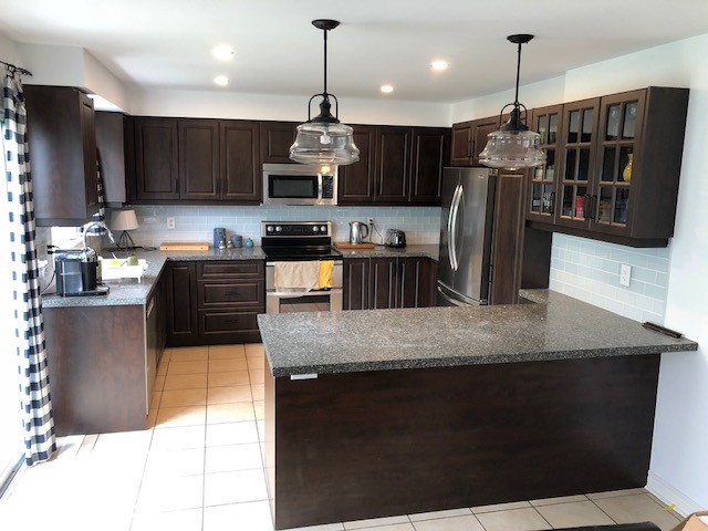 Before & After Complete Kitchen Remodeling - Mississauga, ON - May 2018