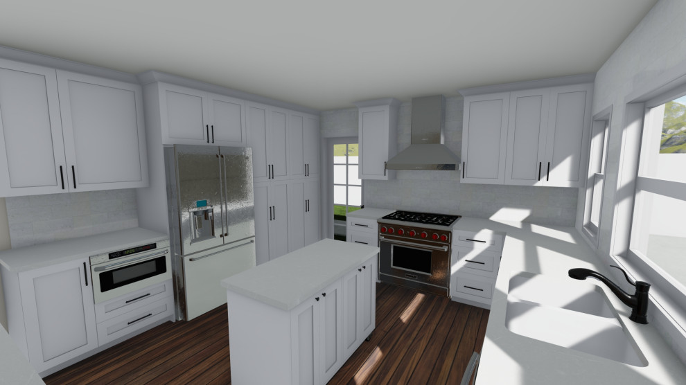 The Davis Residence Kitchen & Front Remodel
