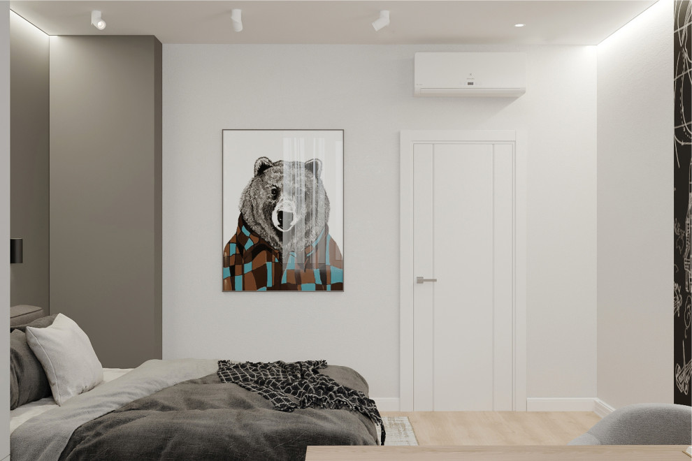 Minimalist apartment 120 m2