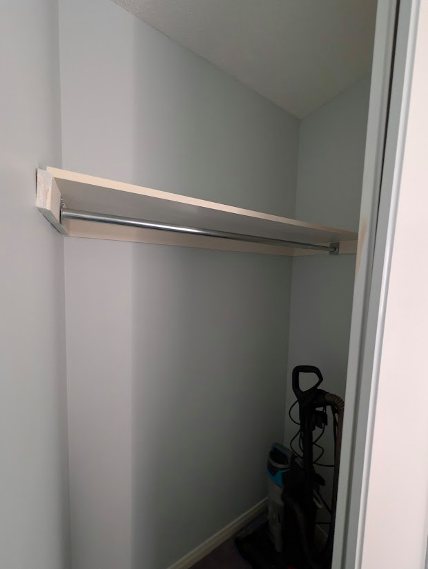 Closet Installation 2