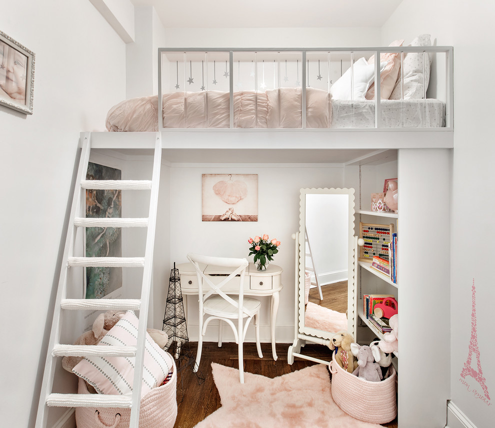 Design ideas for a traditional kids' room in New York.