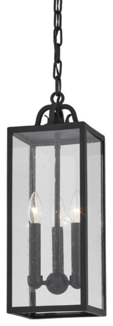 Troy Caiden 3-LT Outdoor Lantern F2066-FOR - Forged Iron