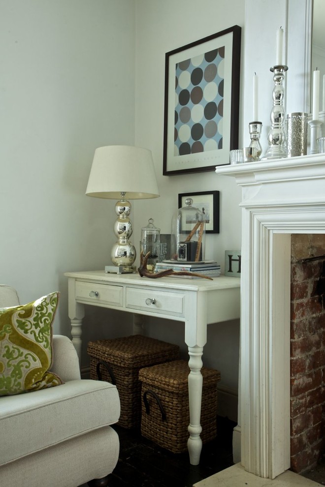 This is an example of a victorian living room in Other.