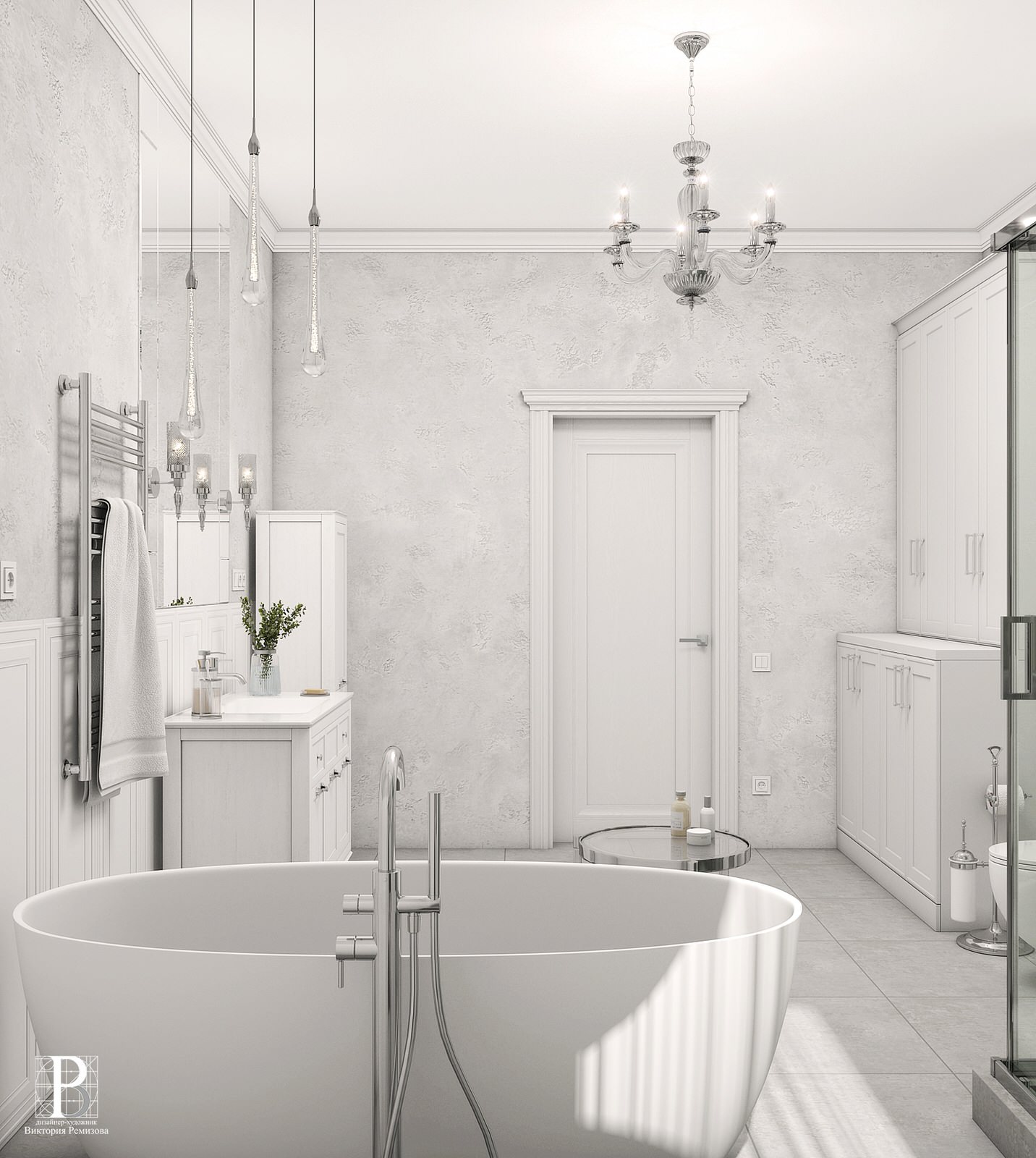 Ванная и Кухня для частного дома г. Пятигорск, ул. Инженерная