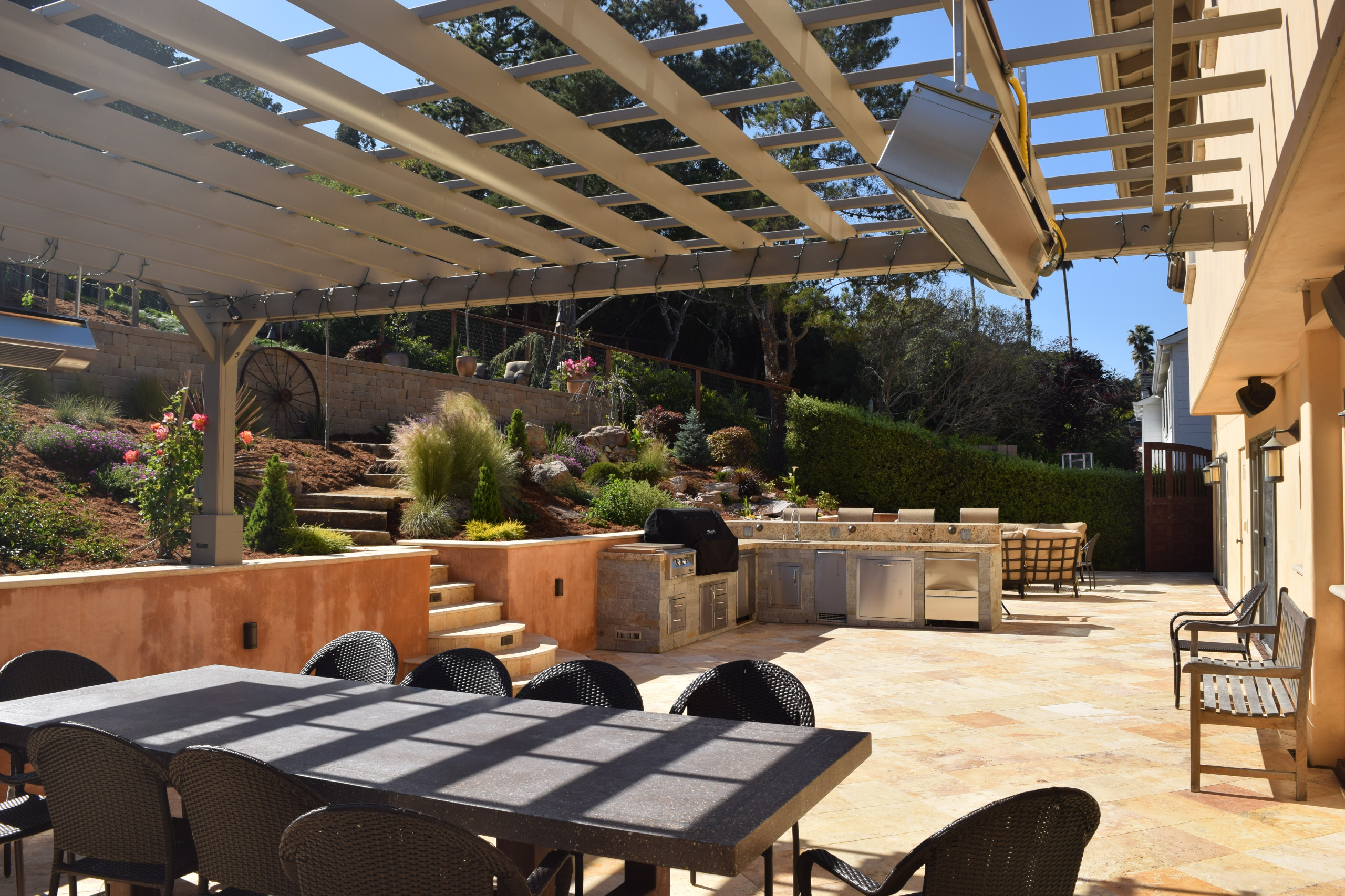Mediterranean Backyard Transformation - Tiburon, CA