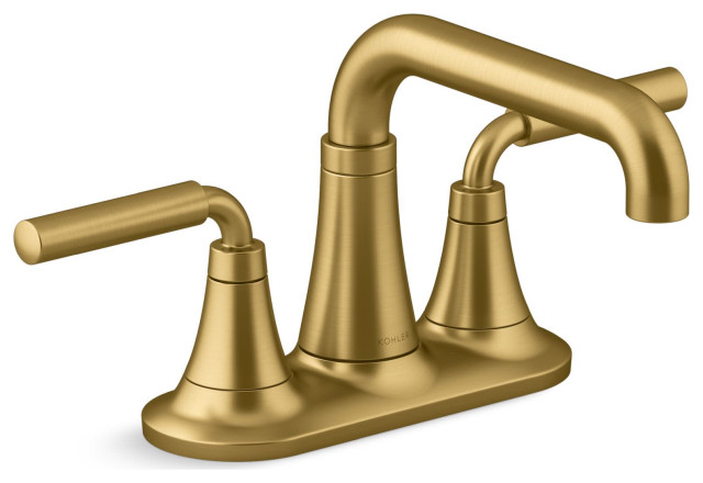 Kohler K-27414-4 Tone 1.2 GPM Centerset Bathroom Faucet - Contemporary ...