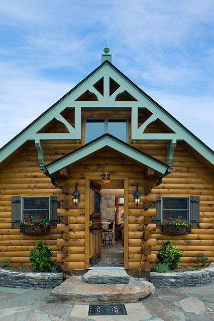 Log Homes & Cabins - Coventry Log Homes - The Silver Ranch - Rustic ...