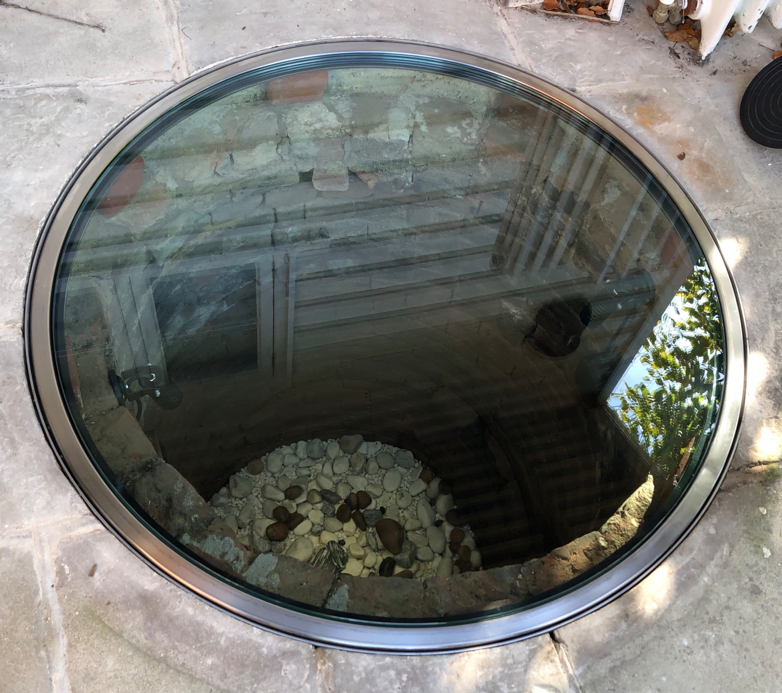 Glass Well Cover