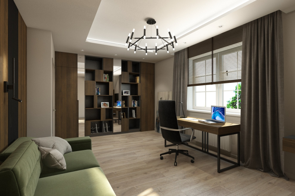 Кабинет в индивидуальном жилом доме пос. Ново-Дорожный