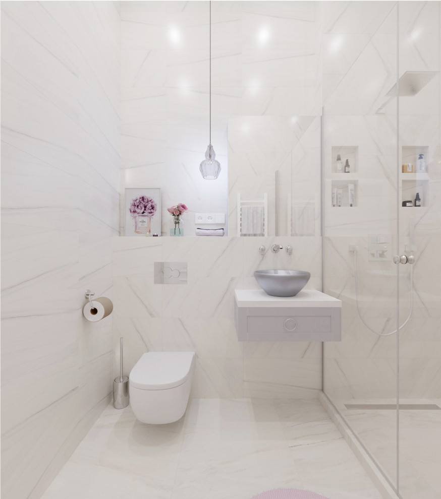 Двухуровневая квартира в стиле Ар-деко