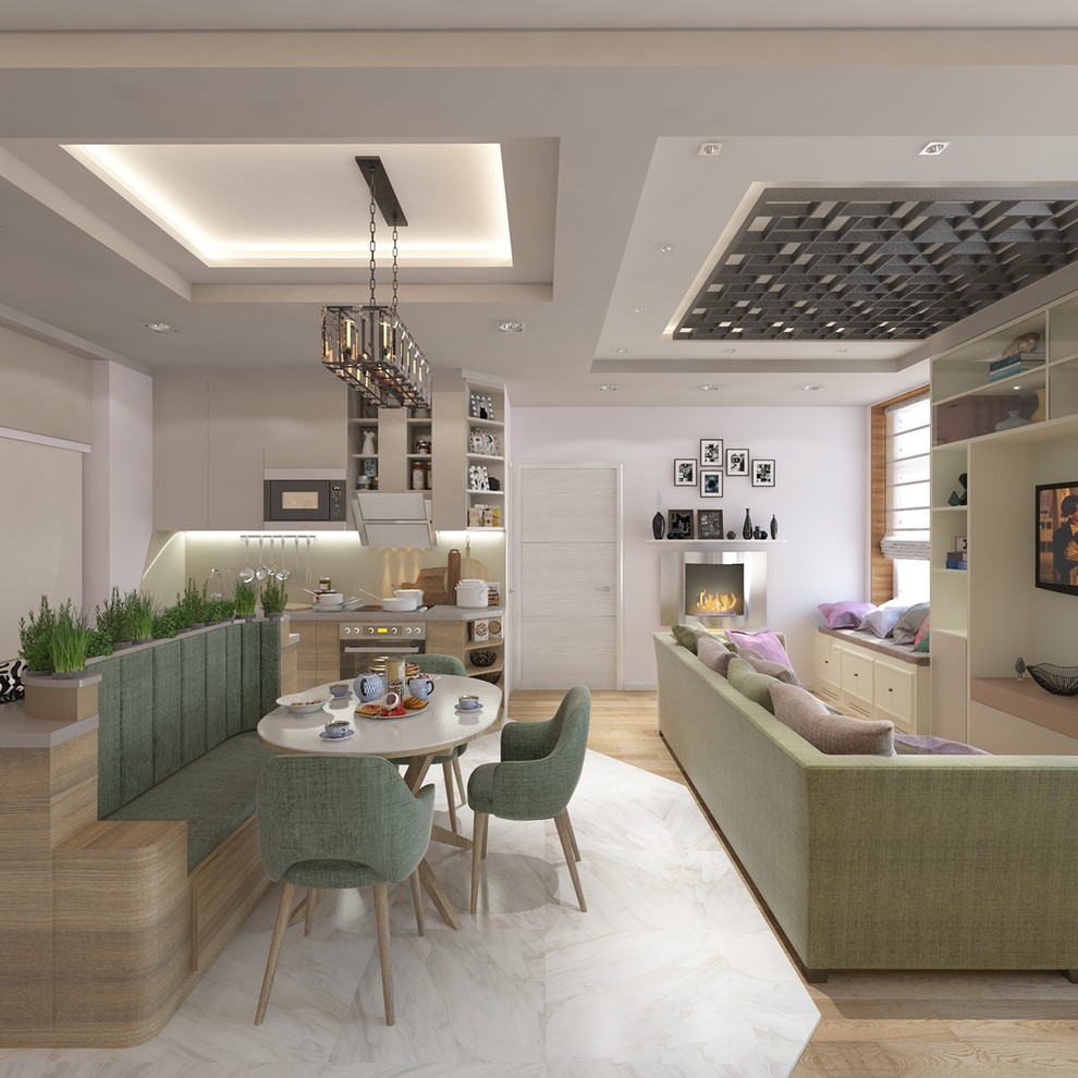 Проект квартиры в современном стиле