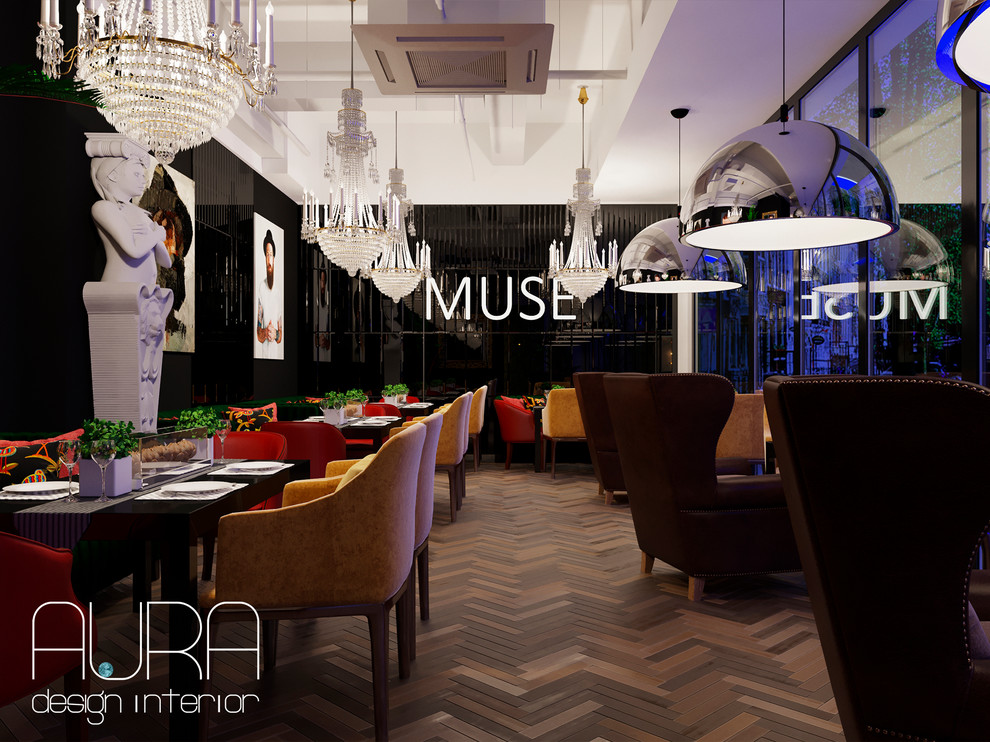 Дизайн интерьера ресторана MUSE, г. Домодедово