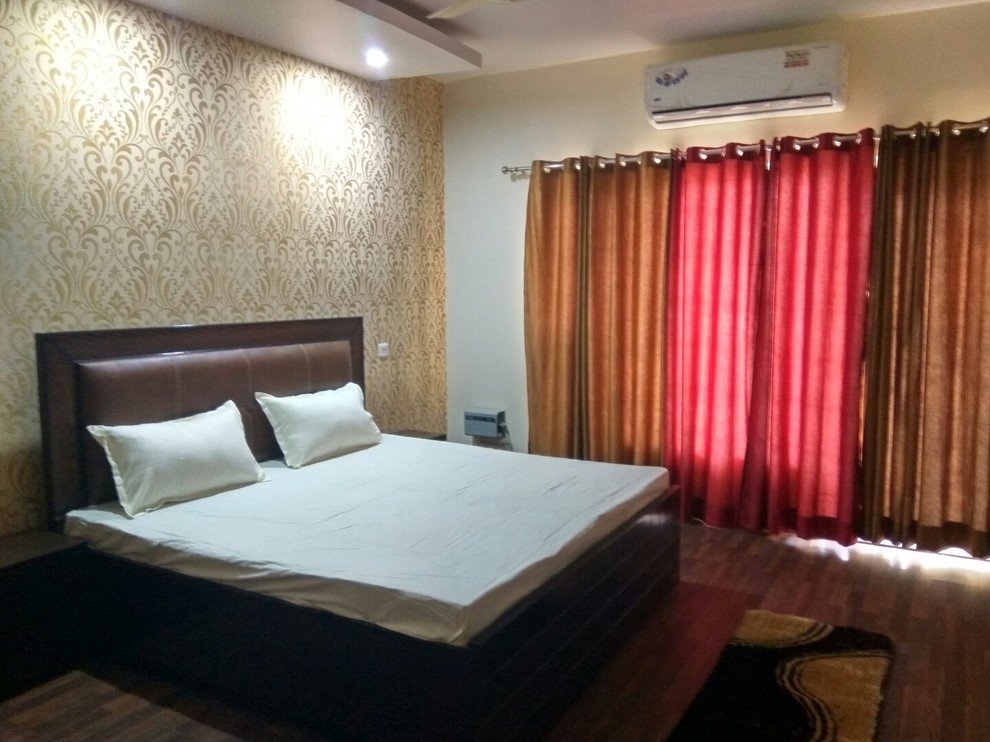 Bedroom in Delhi.