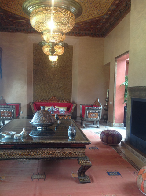Marrakech tropisk-dagligstue