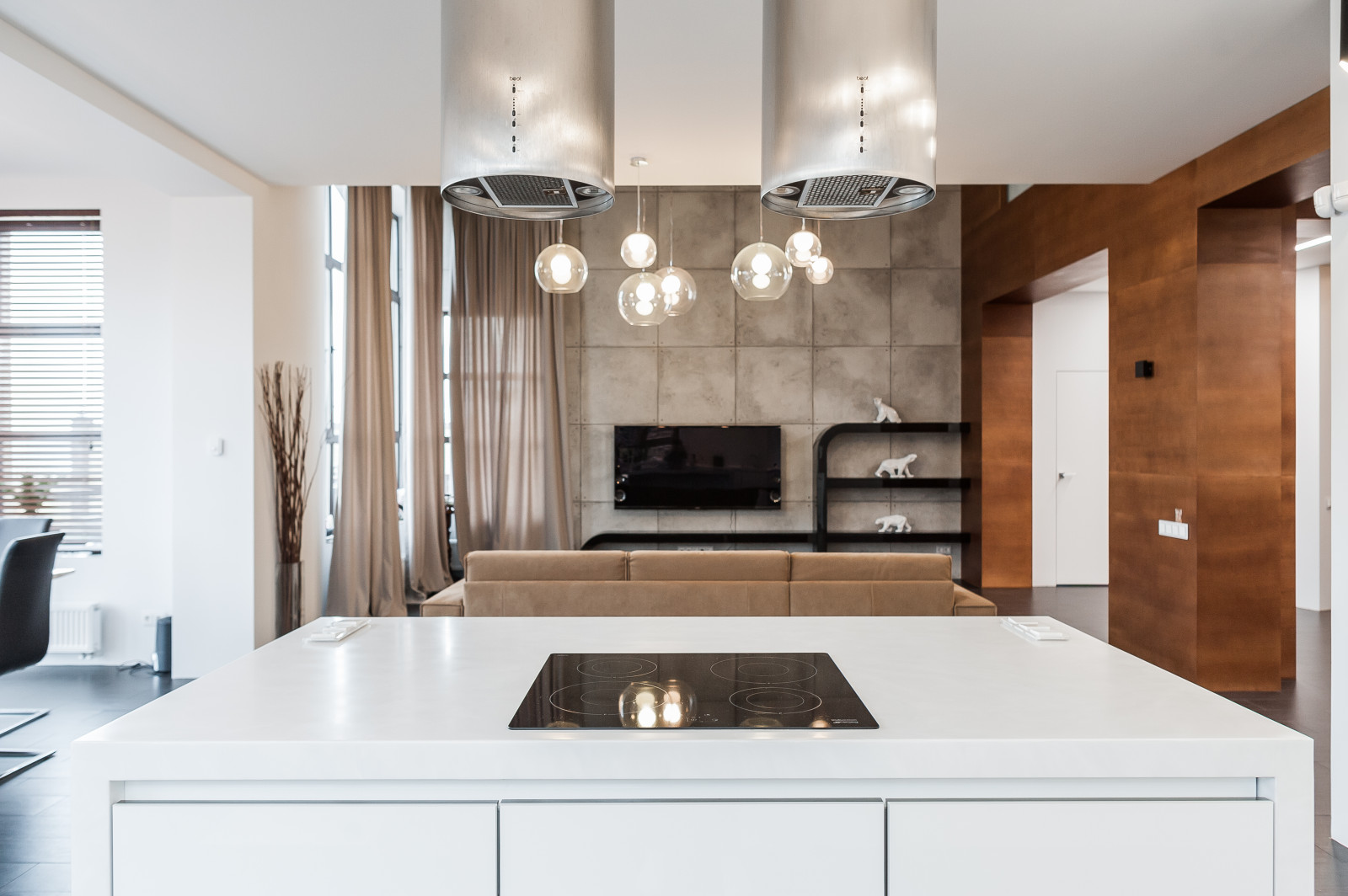 Отделочные работы под ключ в загородном доме. Автор проекта Михаил Кисенко