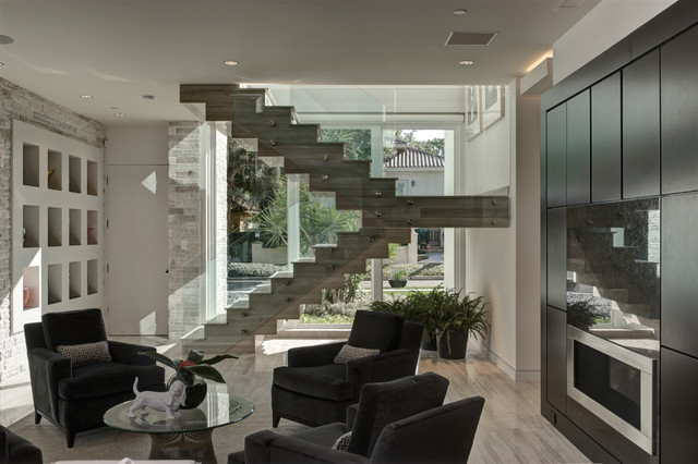 2012 New American Home modern-wohnbereich