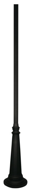 Outdoor Post Collection Outdoor Post in Black Finish - Traditional ...