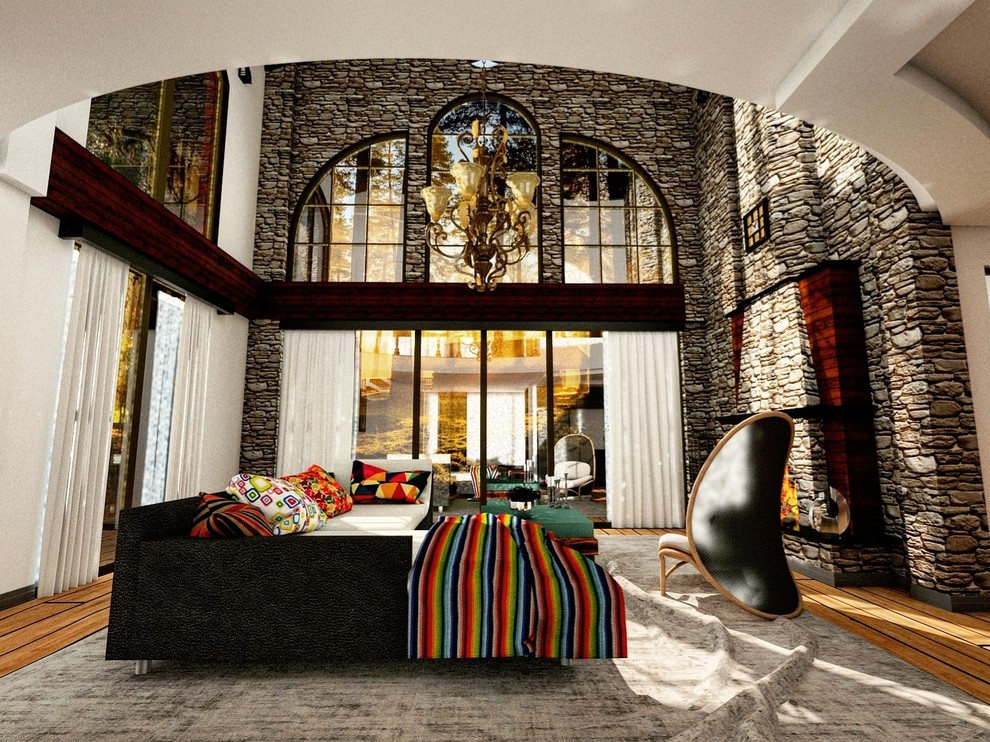 Дизайн-проект загородного дома в Орловской области