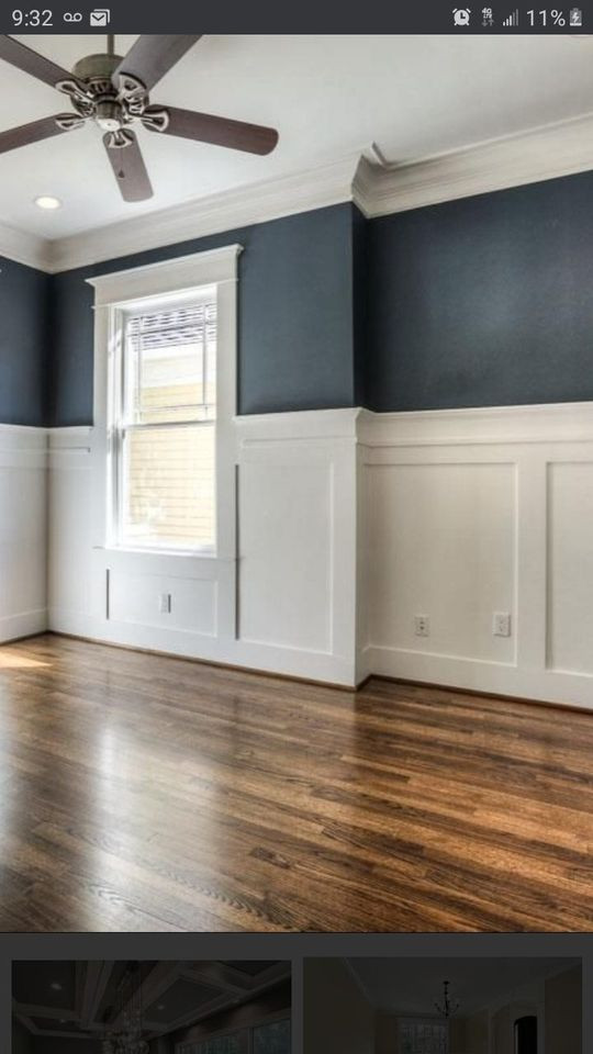 This is an example of a mid-sized traditional open concept family room in Sacramento with multi-coloured walls, medium hardwood floors, no fireplace, no tv, brown floor, recessed and decorative wall panelling.