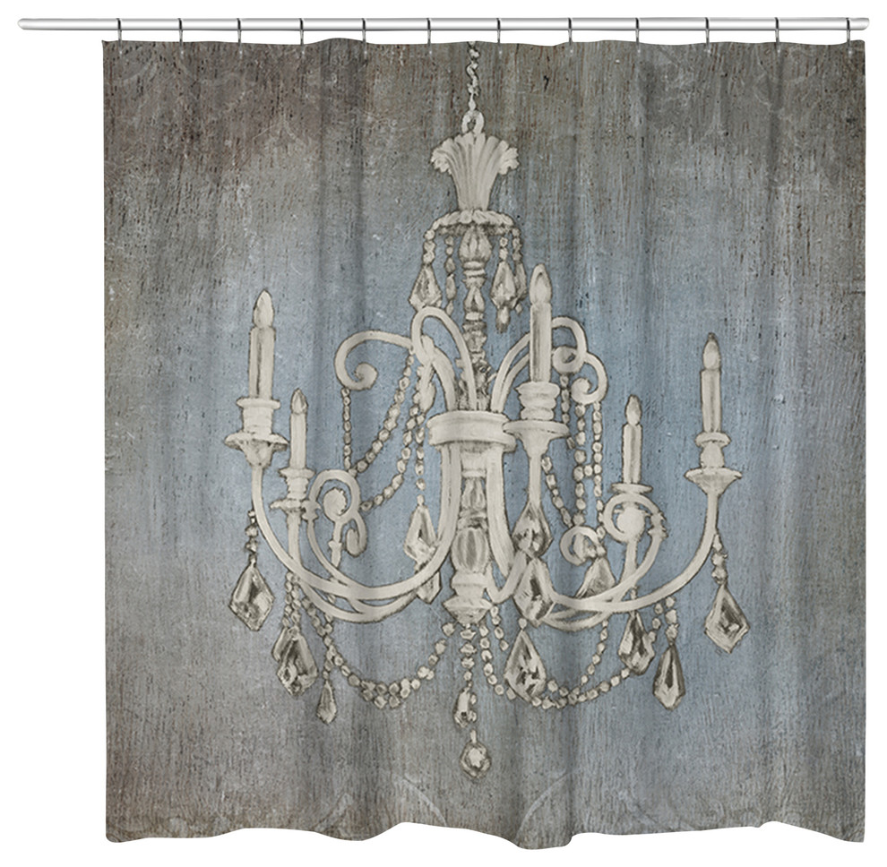 Luxurious Lights Shower Curtain Contemporary Shower Curtains by Laural Home Houzz