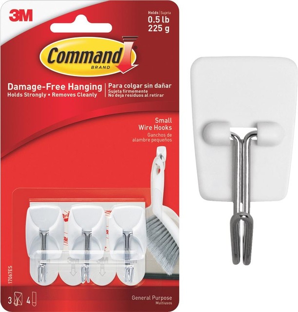 3m Command Utensil Hook 17067es 3pk 6 Pack