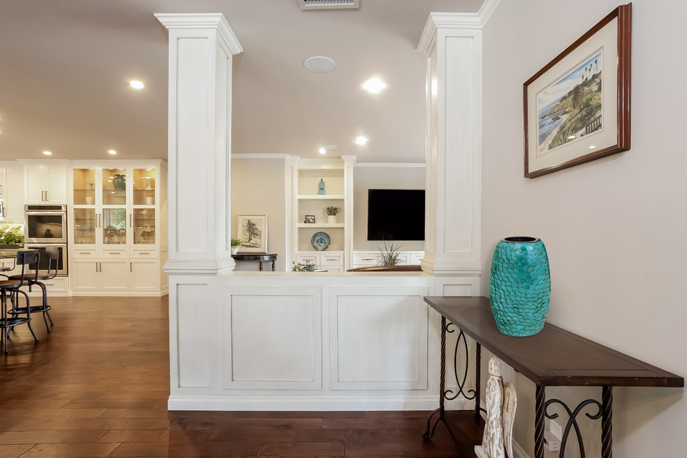 Altadena Kitchen and Family Room Renovation - Transitional - Kitchen ...